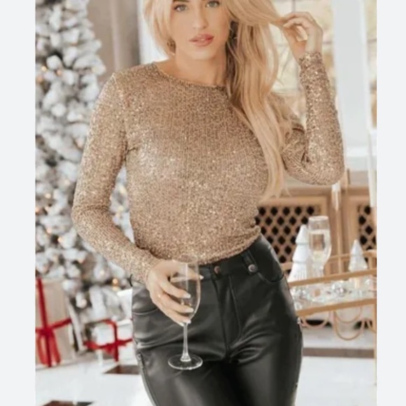 Free People Gold Rush Long Sleeve - Picture 7 of 9